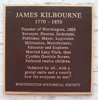 James Kilbourne Marker image. Click for full size.