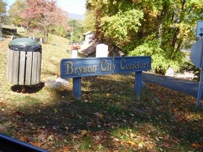 Bryson City Cemetery. Click for full size. Bryson City Cemetery image. Click for full size.