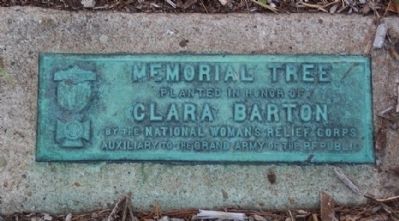 Clara Barton Marker image. Click for full size.
