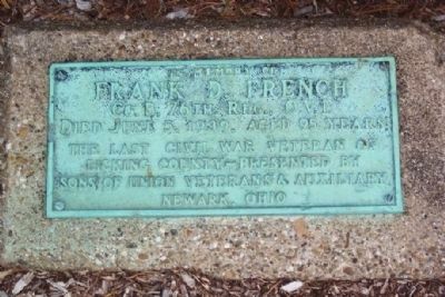 Frank D. French Marker image. Click for full size.