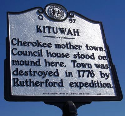 Kituwah Marker image. Click for full size.