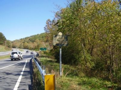 Site of First Jackson County North Carolina Courts Marker image. Click for full size.