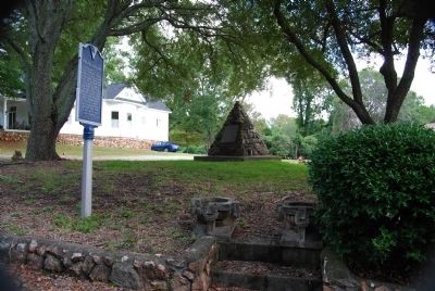 Original Site of Furman Academy Monument image. Click for full size.