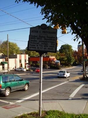 Jeter C. Pritchard Marker. Click for full size. Jeter C. Pritchard Marker image. Click for full size.