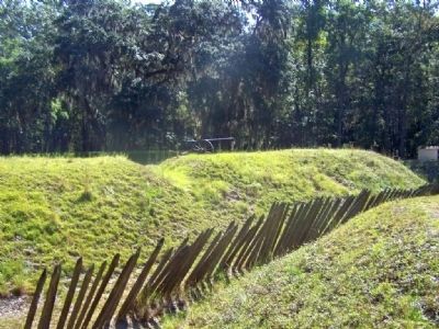 Fort McAllister, south side. Click for full size. Fort McAllister, south side image. Click for full size.