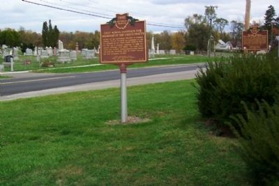 Victoria Claflin-Woodhull-Martin and Rosecrans Markers image. Click for full size.