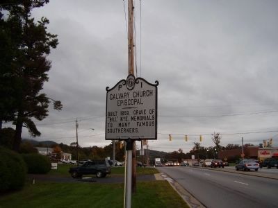 Calvary Church Episcopal Marker image. Click for full size.