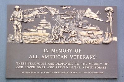 Floral Hills All American Veterans Marker. Click for full size. Floral Hills All American Veterans Marker image. Click for full size.