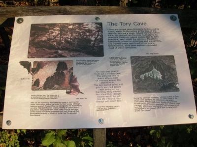 The Tory Cave Marker image. Click for full size.
