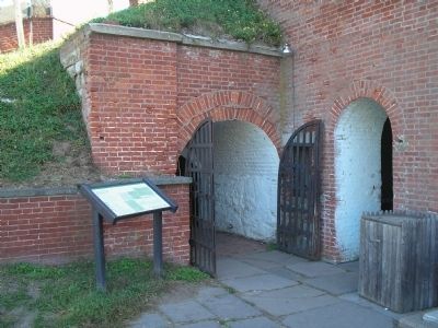 Marker At Fort Mifflin image. Click for full size.