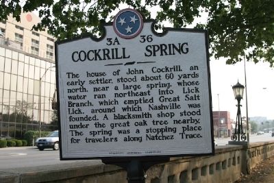 Cockrill Spring Marker image. Click for full size.