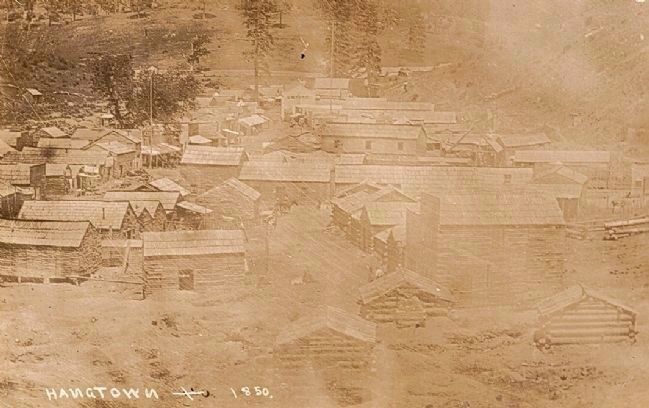 Hangtown - 1850 image. Click for full size.