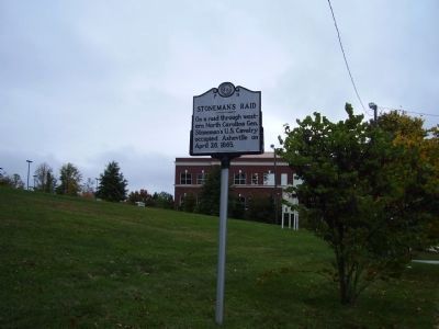 Stoneman's Raid Marker. Click for full size. Stoneman's Raid Marker image. Click for full size.