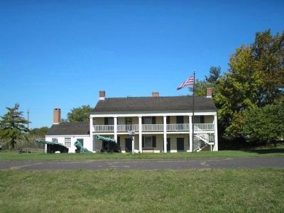 Hospital & Mess Hall. Click for full size. Hospital & Mess Hall image. Click for full size.