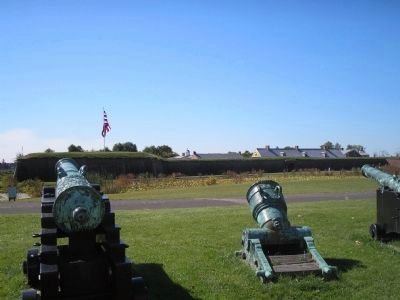 Fort Mifflin from the Hospital. Click for full size. Fort Mifflin from the Hospital image. Click for full size.