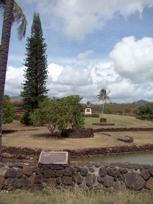 Prince Kūhiō Birthplace & Park and Marker image. Click for full size.
