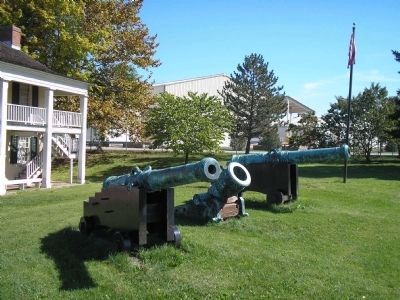 Artillery at Fort Mifflin image. Click for full size.