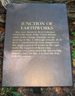 Junction of Earthworks Marker image. Click for full size.