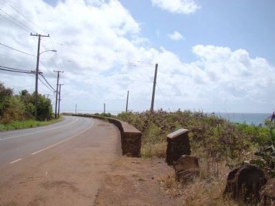 Marker at Hanaka�ape Bay image. Click for full size.