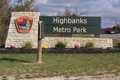 Highbanks Metro Park Entrance image. Click for full size.