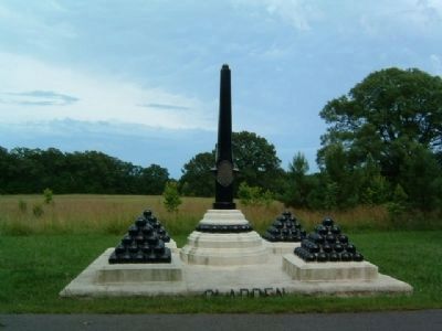 Gladden Mortuary Monument Marker. Click for full size. Gladden Mortuary Monument Marker image. Click for full size.