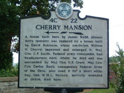 Cherry Mansion Marker image. Click for full size.