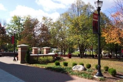View of University Hall Plaza. Click for full size. View of University Hall Plaza image. Click for full size.