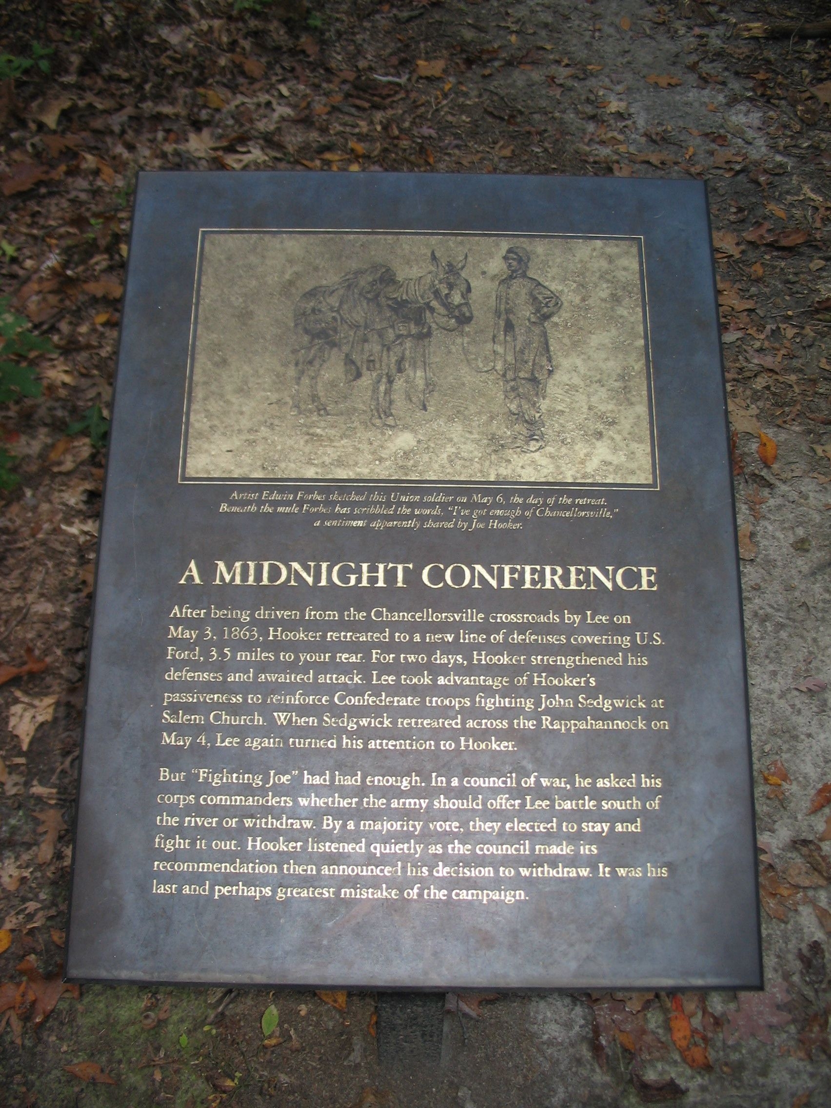 A Midnight Conference Marker
