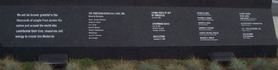 Pentagon Memorial Marker - Panel 2 image. Click for full size.