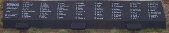 Pentagon Memorial Marker - Panel 3 image. Click for full size.