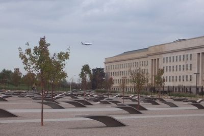 Pentagon Memorial image. Click for full size.