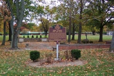 Ohio School for the Deaf Marker and Heritage Park image. Click for full size.
