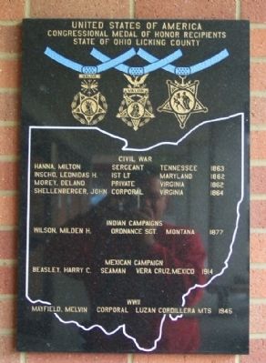 Congressional Medal of Honor Recipients Marker. Click for full size. Congressional Medal of Honor Recipients Marker image. Click for full size.