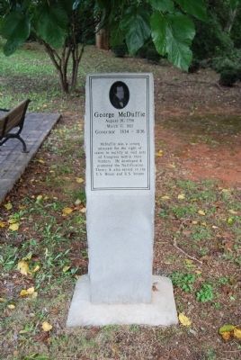 George McDuffie Marker image. Click for full size.