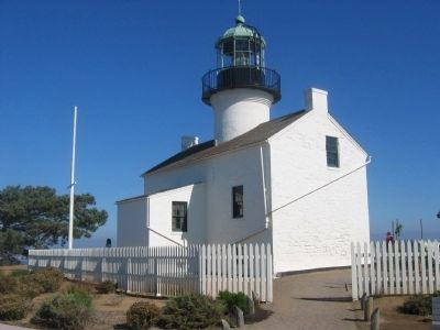 The Back of the Old Point Loma Lighthouse image. Click for full size.