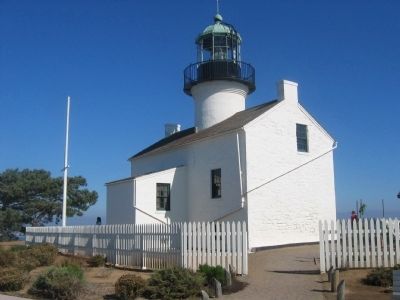 The Back of the Old Point Loma Lighthouse. Click for full size. The Back of the Old Point Loma Lighthouse image. Click for full size.