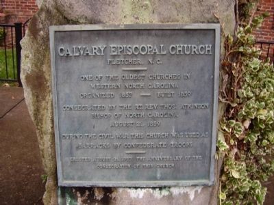 Calvary Episopal Church Marker image. Click for full size.