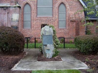 Calvary Episopal Church Marker. Click for full size. Calvary Episopal Church Marker image. Click for full size.