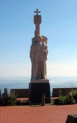 The Cabrillo Monument. Click for full size. The Cabrillo Monument image. Click for full size.
