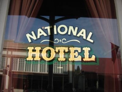 The National Hotel Window image. Click for full size.