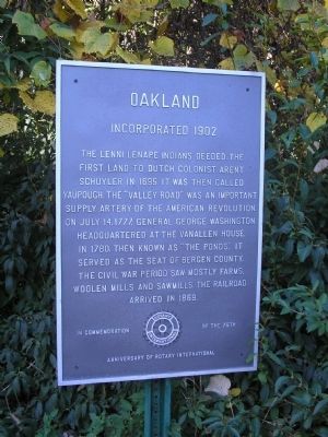 Oakland Marker. Click for full size. Oakland Marker image. Click for full size.