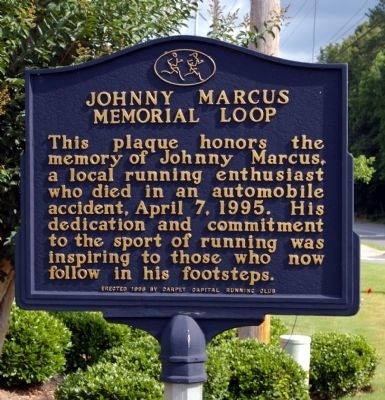 Johnny Marcus Memorial Loop Marker image. Click for full size.