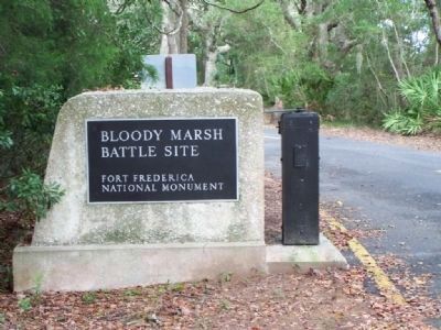 Bloody Marsh Battle Site image. Click for full size.