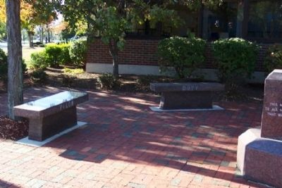 Grove City Veterans Memorial Valor and Duty Benches. Click for full size. Grove City Veterans Memorial Valor and Duty Benches image. Click for full size.
