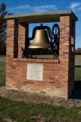 Concord United Methodist Church Bell image. Click for full size.