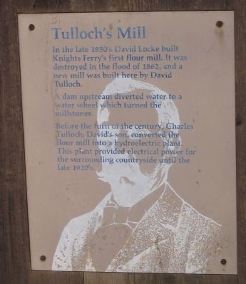 Tullochs Mill Marker image. Click for full size.