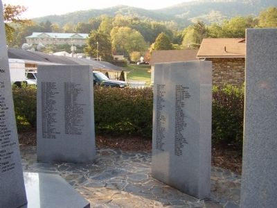 Cherokee Veterans Park Marker. Click for full size. Cherokee Veterans Park Marker image. Click for full size.
