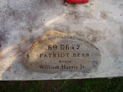 Patriot Bear. Click for full size. Patriot Bear image. Click for full size.
