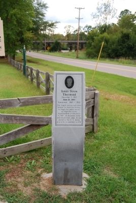 James Strom Thurmond Marker. Click for full size. James Strom Thurmond Marker image. Click for full size.