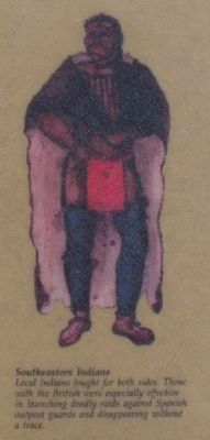 A Clash Of Cultures Marker, Southeastern Indians image. Click for full size.